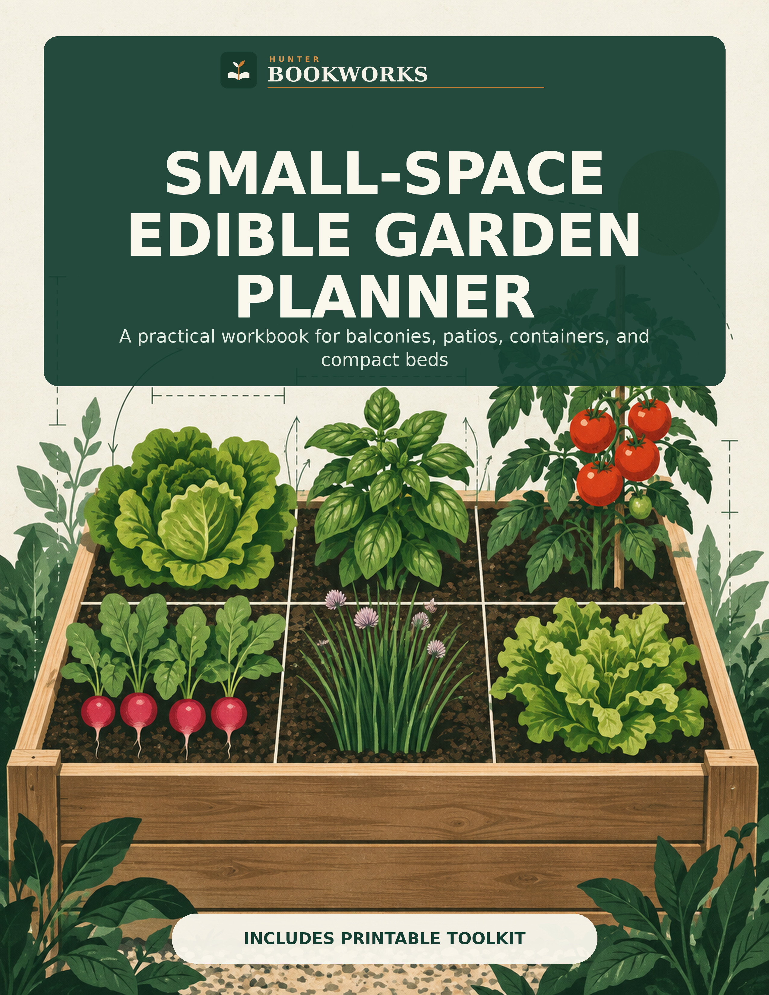 Small-Space Edible Garden Planner cover